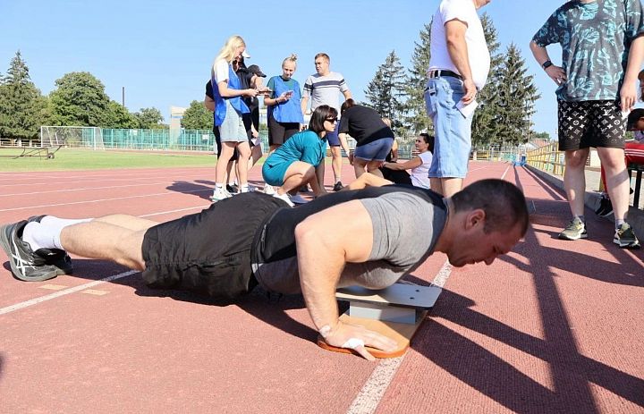 Неделя ГТО в Лабинске продолжается